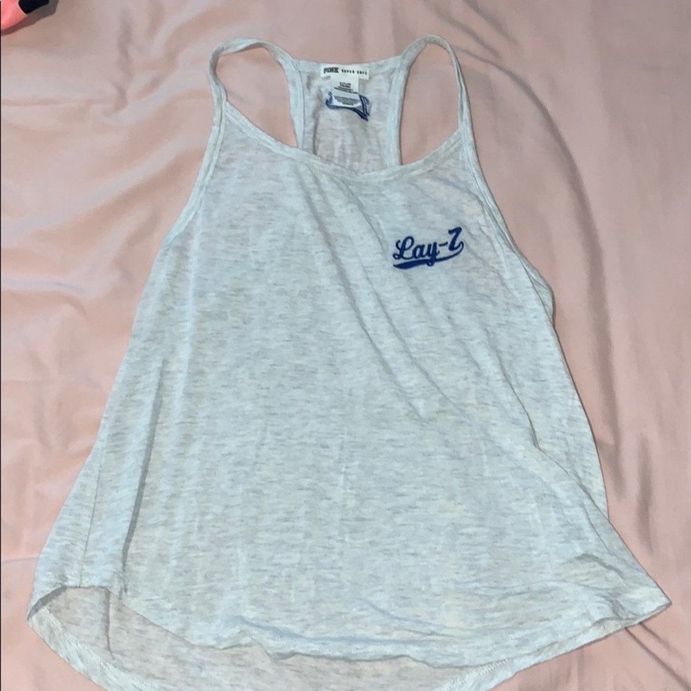 lay-z PINK tank top
